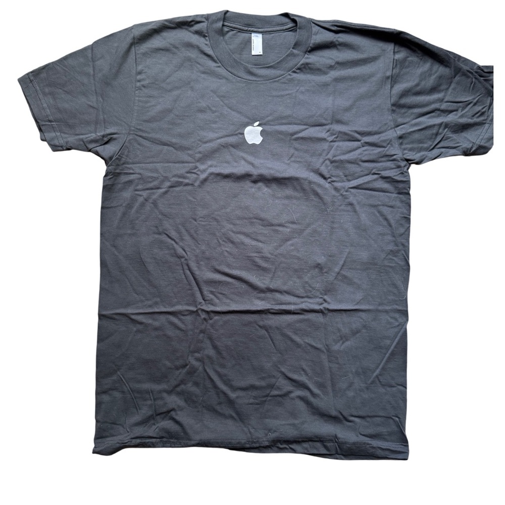 Apple logo Gray T-Shirt and Black Mug Set - Picture 2 of 4